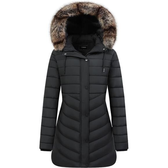 Jackets & Blazers - Women's Long Winter Coat Waterproof Puffer Jacket Thickened Down